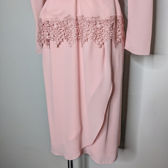 NWT Vintage After Dark pink lace dress 9/10 - Picture 2 of 12